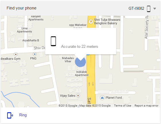 “FIND MY PHONE”- Google’s New Feature To Find Your Android Device’s