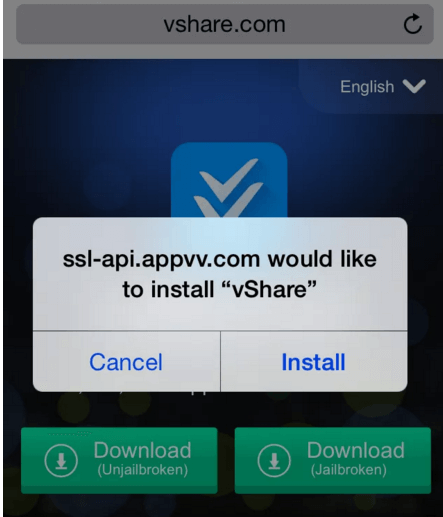 vshare download for ios 9.2