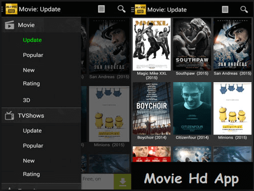 newest movies hd apk 2017