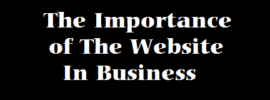 The Importance of The Website In Business